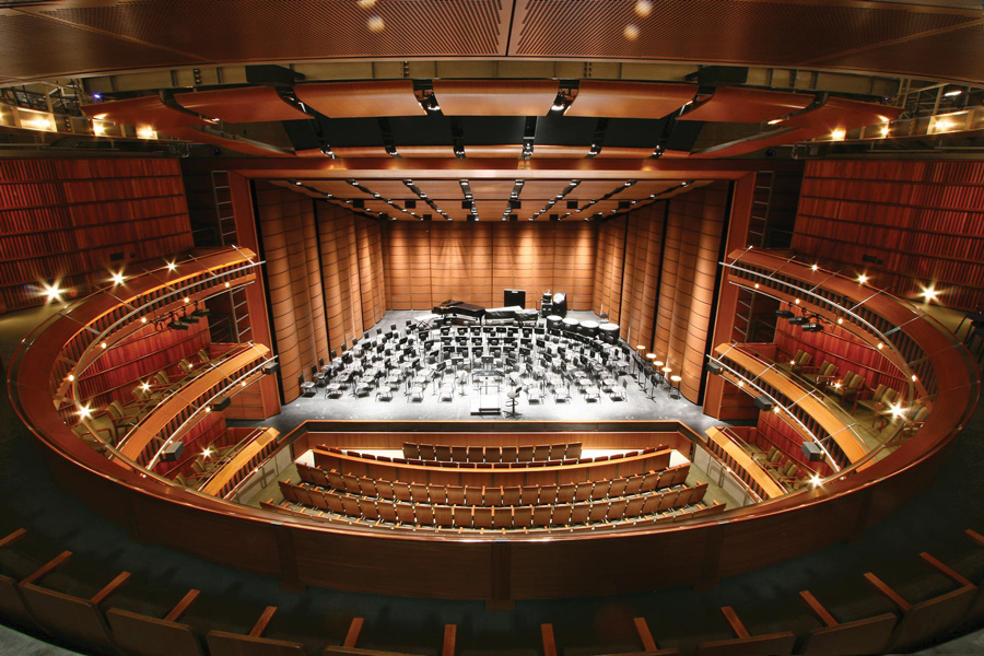 inside view of the Tempe Center for the Arts